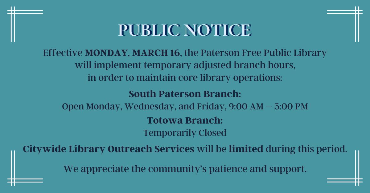 Temporary Adjusted Branch Hours